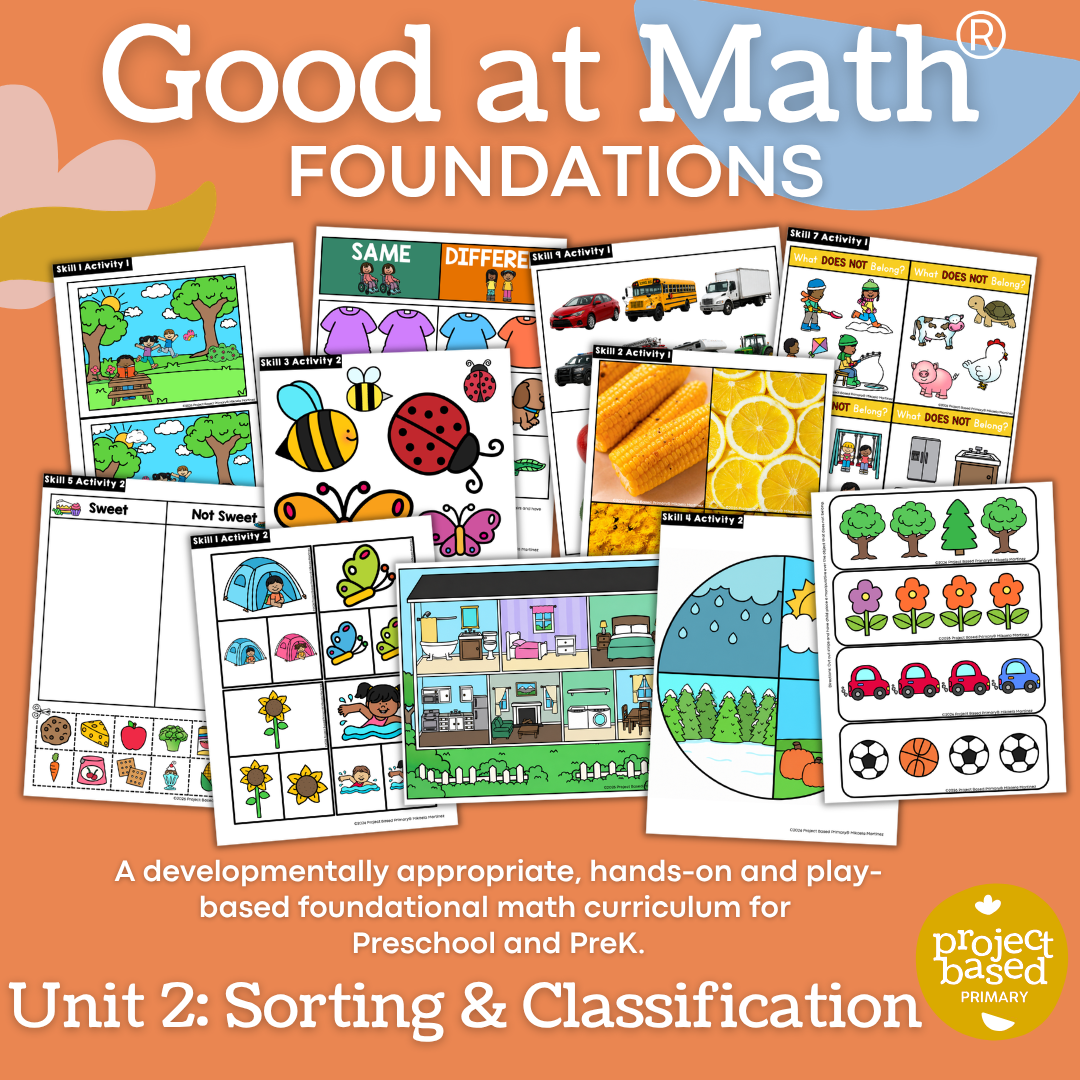 Good at Math® Foundations Unit 2: Sorting & Classification – Project ...