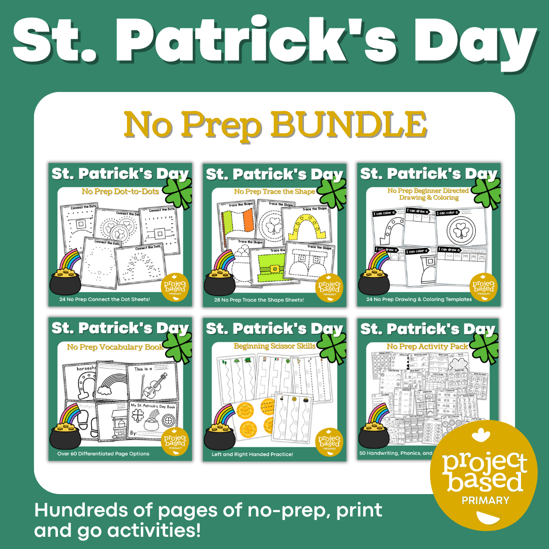 St. Patrick's Day No Prep BUNDLE – Project Based Primary