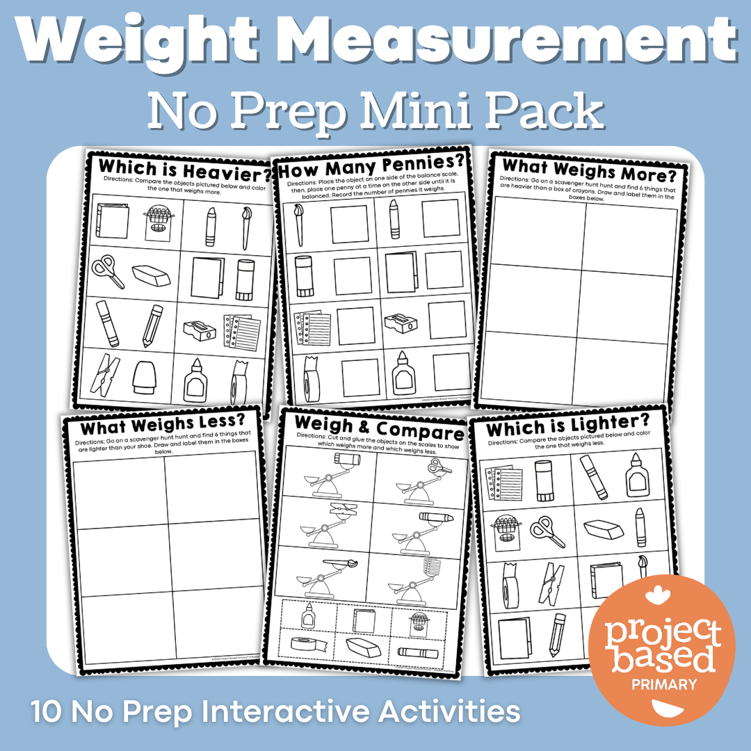 Weight Measurement No Prep Pack