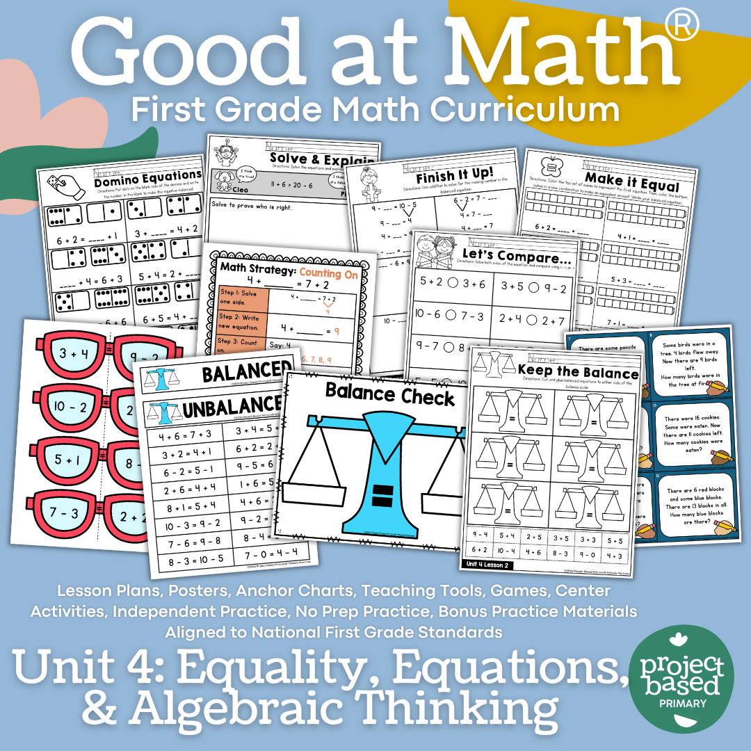 Good at Math® First Grade Math Curriculum BUNDLE