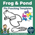 Frog and Pond Themed Pin Punching