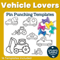 Vehicle and Construction Themed Pin Punching