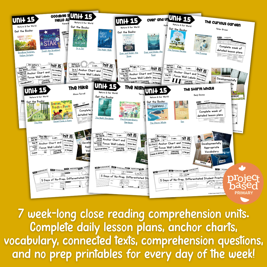 Unit 15: Nature & Our World Belonging in Books™ Bundle