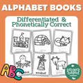Phonetic Alphabet Books Differentiated