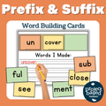 Prefix Suffix Word Building Morphology Center