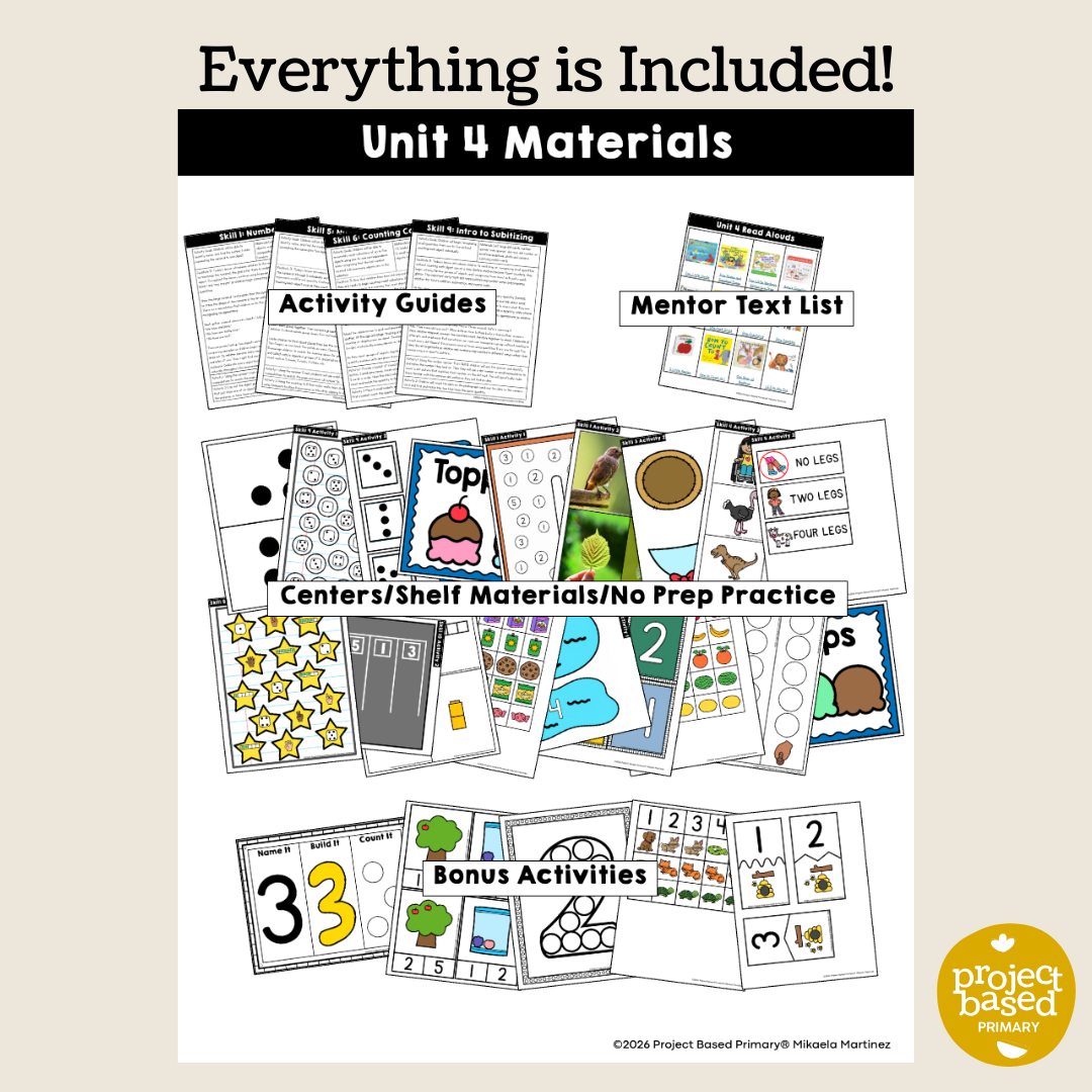 Good at Math® Foundations Unit 4: Numbers 1-5