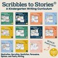 Kindergarten Writing Scribbles to Stories® BUNDLE + Bonus Poetry Unit