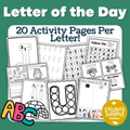 No Prep Letter of the Day Mega Pack