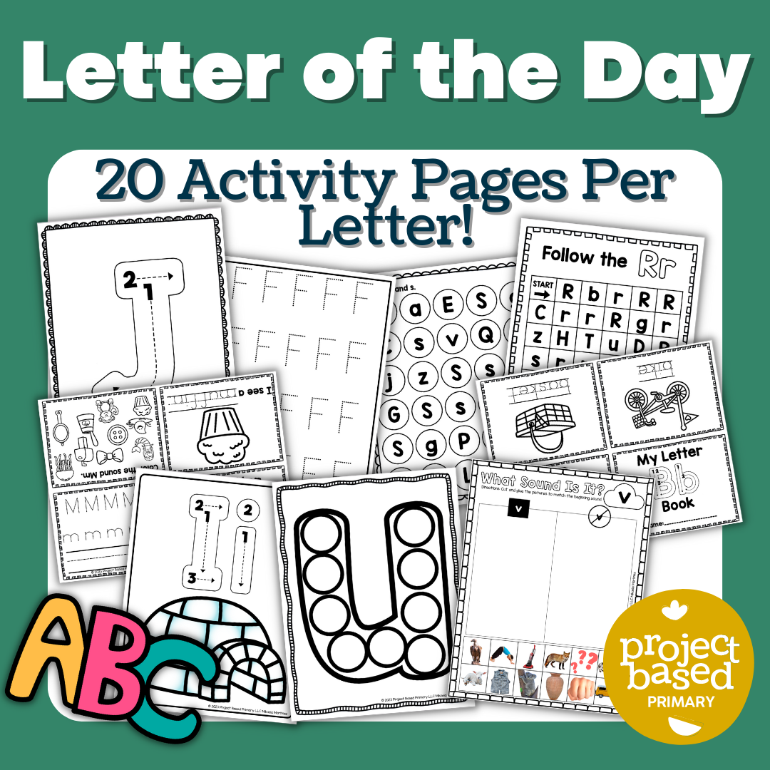No Prep Letter of the Day Mega Pack
