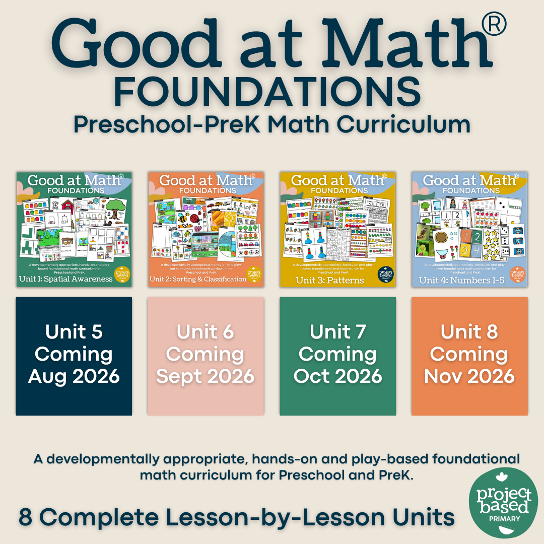 Good at Math® Foundations Preschool-PreK Curriculum BUNDLE