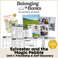 Sylvester and the Magic Pebble Belonging in Books™ Reading Comprehension Week-Long Unit