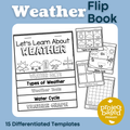 All About Weather Flip Book