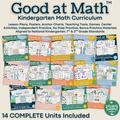 Good at Math® Kindergarten Math Curriculum BUNDLE
