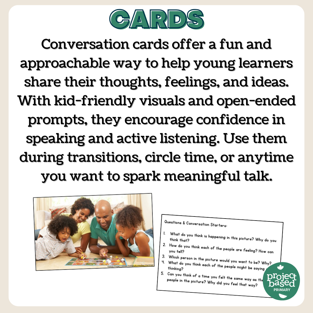 Conversation Cards | Social Emotional Learning