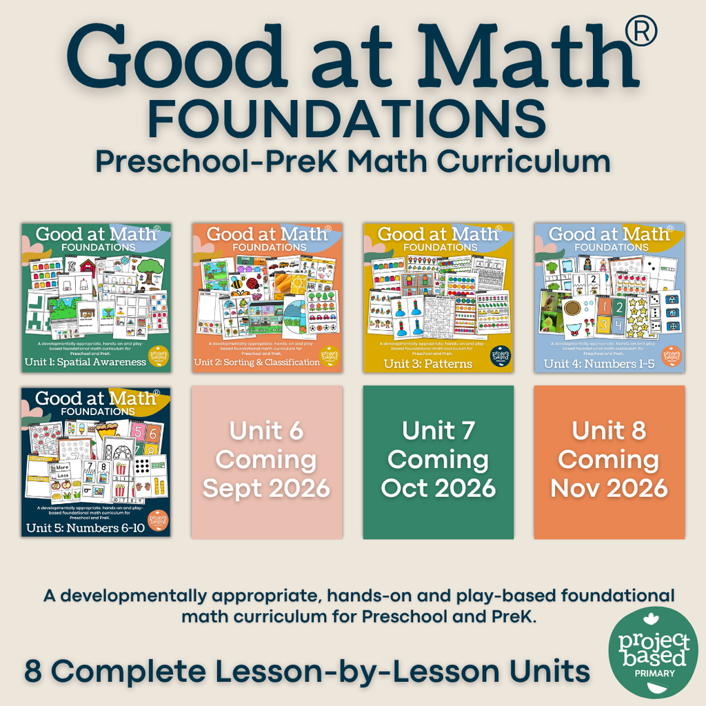 Good at Math® Foundations Preschool-PreK Curriculum BUNDLE