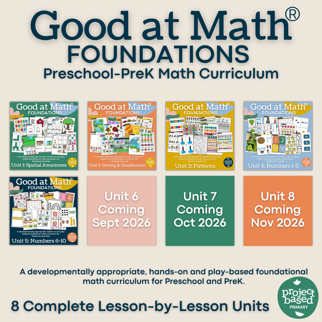 Good at Math® Foundations Preschool-PreK Curriculum BUNDLE