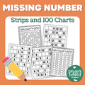 Missing Number Strips and 100 Charts