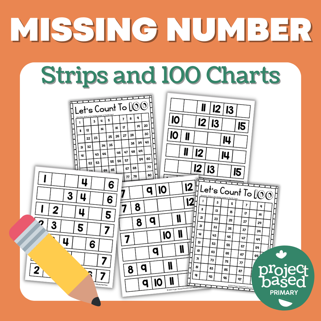 Missing Number Strips and 100 Charts