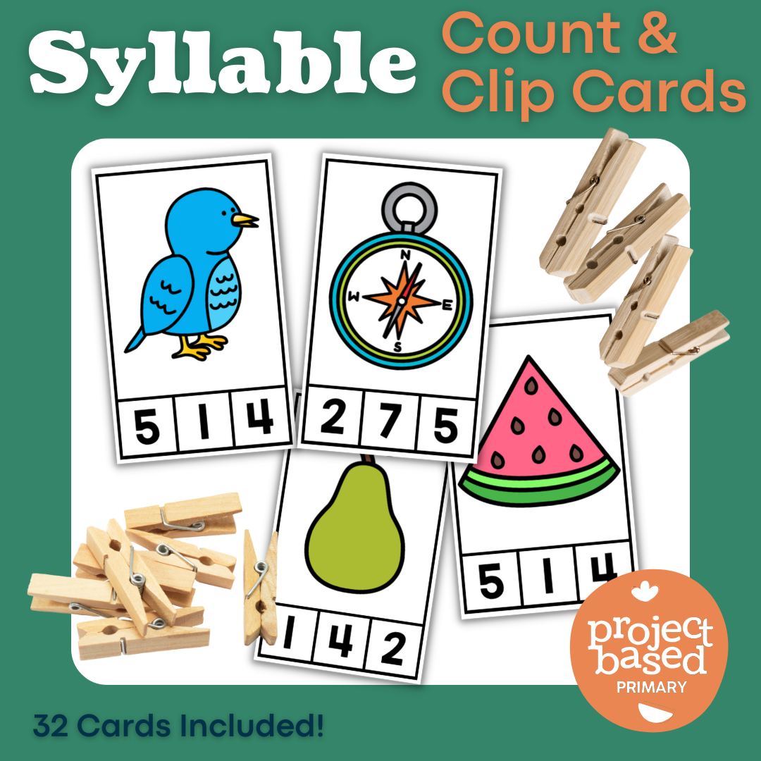 Syllable Count and Clip Cards
