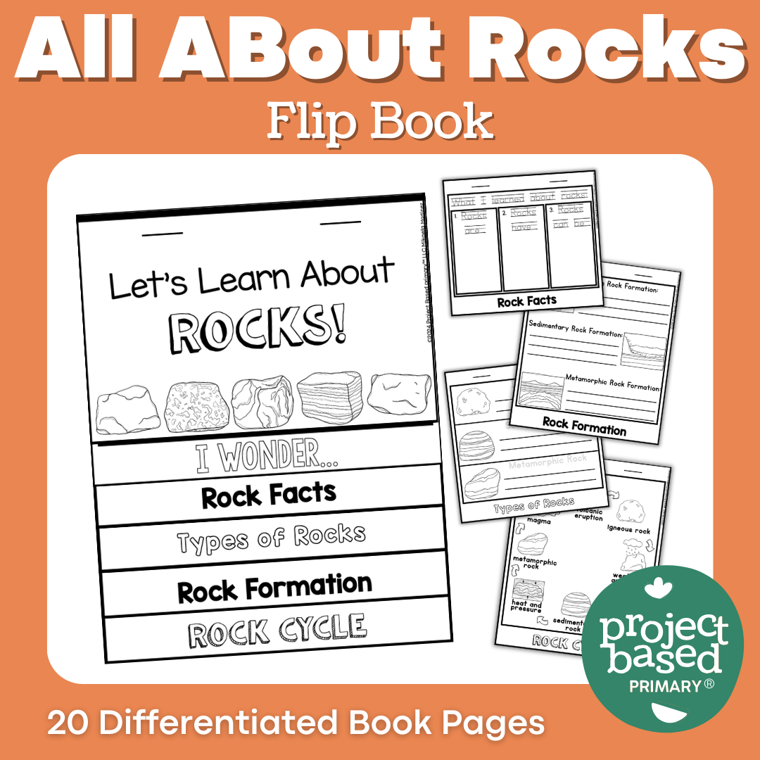 All About Rocks Flip Book