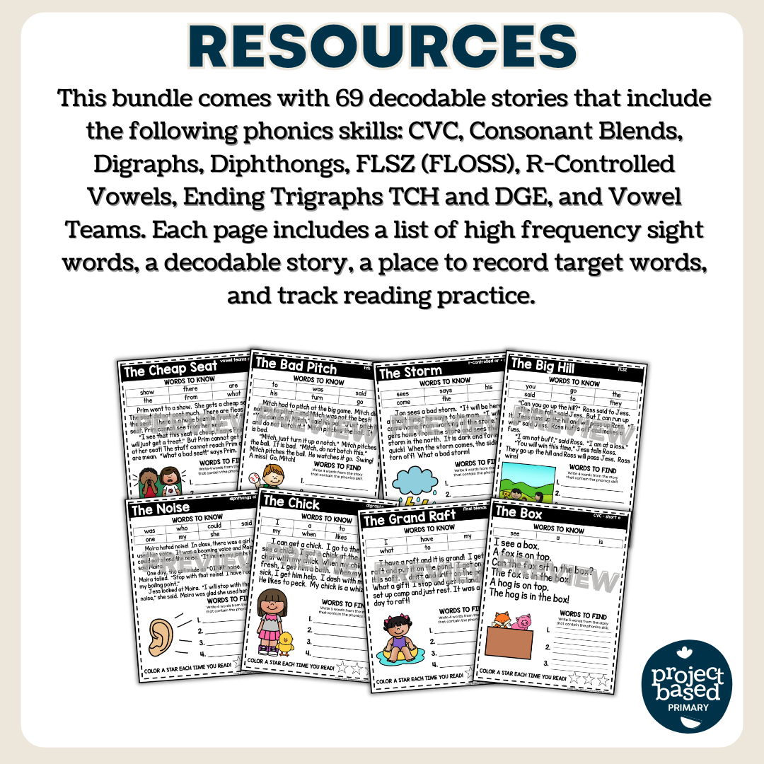 Decodable Stories Bundle