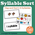 Clap and Count Syllable Sort