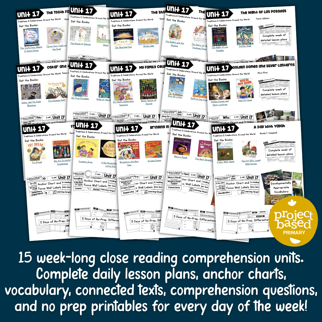 Unit 17: Traditions & Celebrations Around the World Belonging in Books™ Bundle