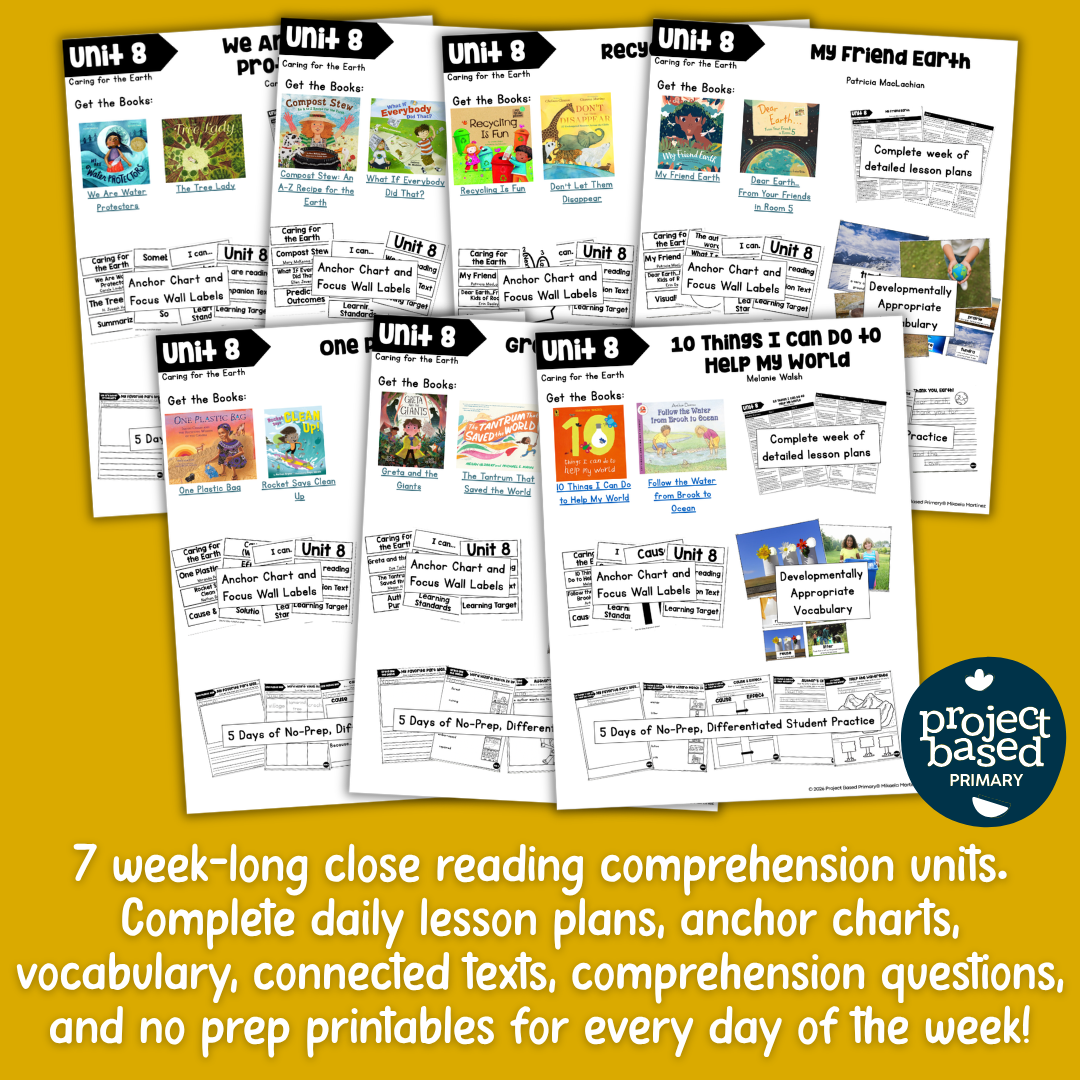 Unit 8: Caring for the Earth Belonging in Books™ Bundle