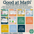 Good at Math® First Grade Math Curriculum BUNDLE