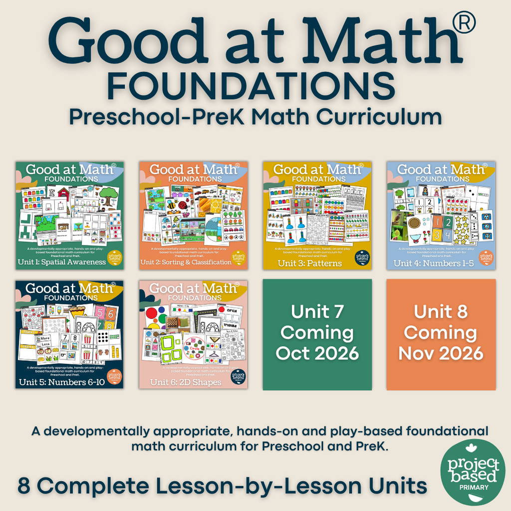 Good at Math® Foundations Preschool-PreK Curriculum BUNDLE