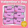Valentine's Day Decode and Match