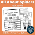 All About Spiders Flip Book