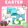 Easter Dough Play Mats