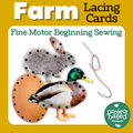 Farm Lacing Cards