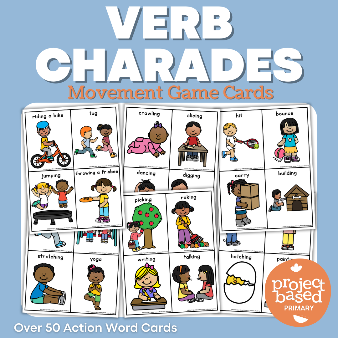 Verb Charades Game