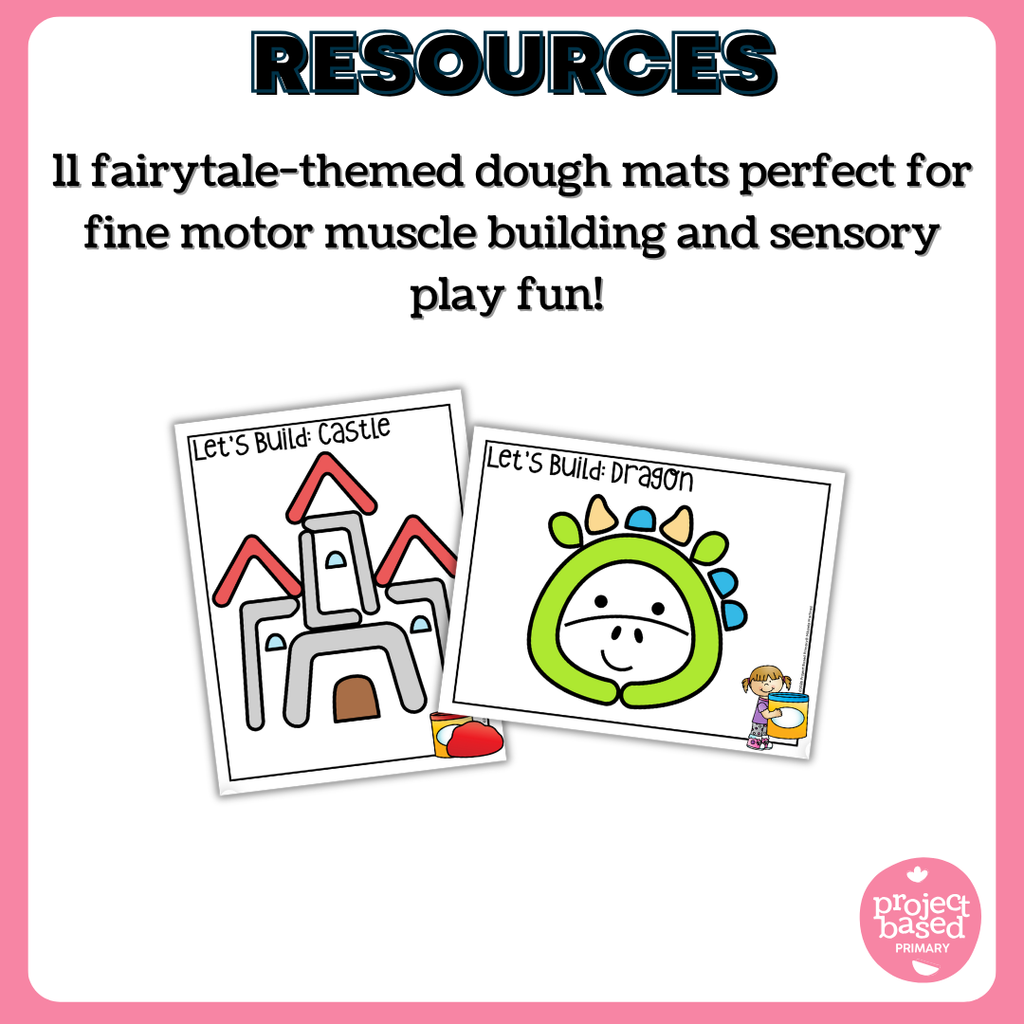 Fairytale Dough Play Mats