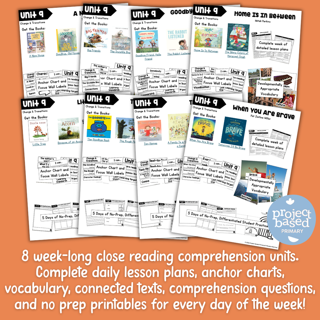 Unit 9: Change & Transitions Belonging in Books™ Bundle