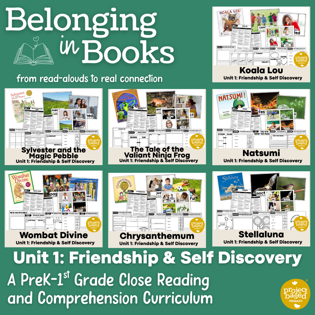 Unit 1: Friendship & Self Discovery Belonging in Books™ Bundle