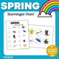 Spring Scavenger Hunt FREEBIE