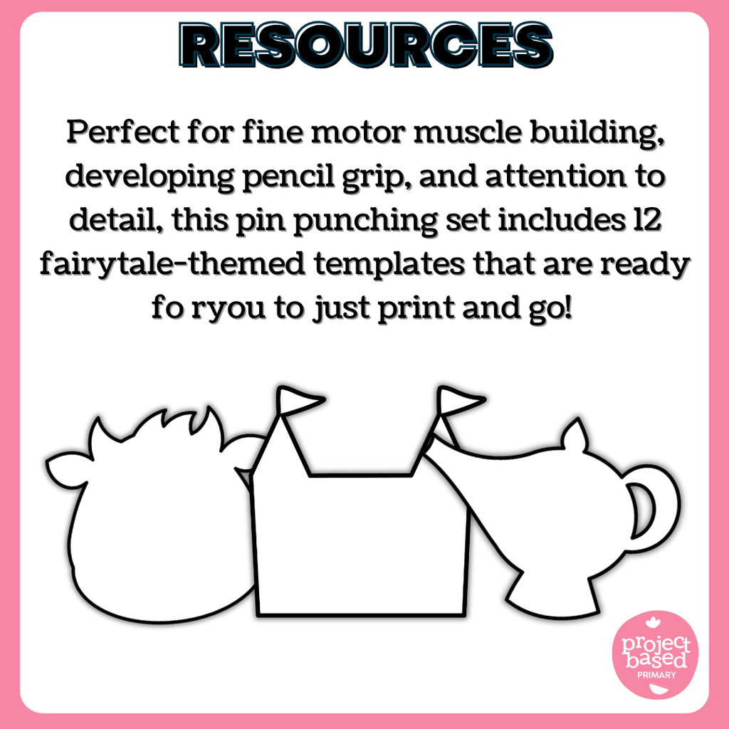 Fairytale Themed Pin Punching