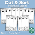 Blends Cut and Sort No Prep Pack