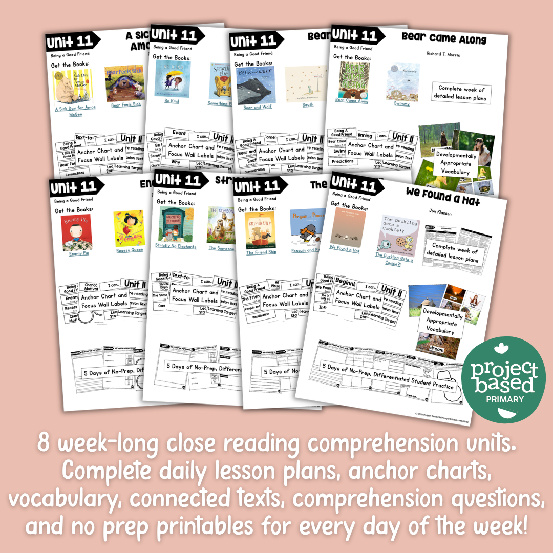 Unit 11: Being a Good Friend Belonging in Books™ Bundle