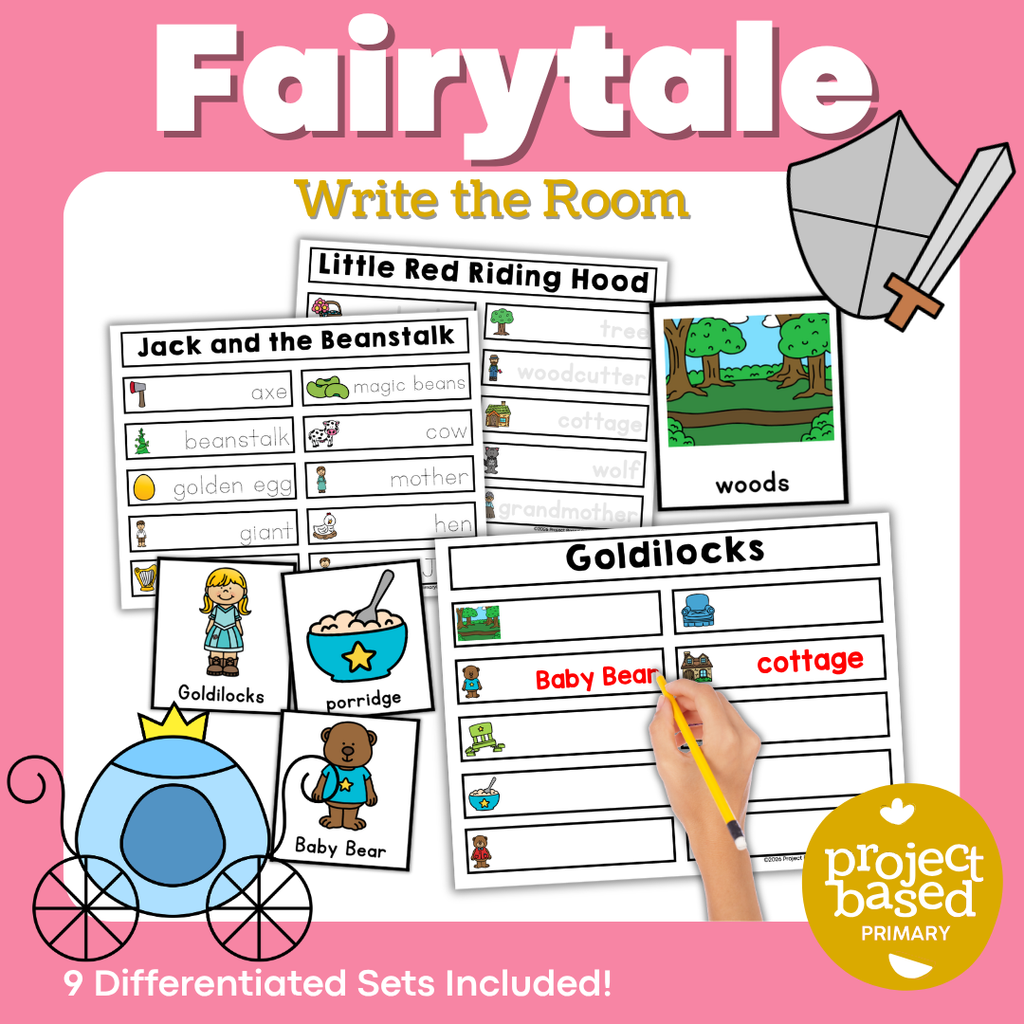 Fairtyale Write the Room Scavenger Hunt