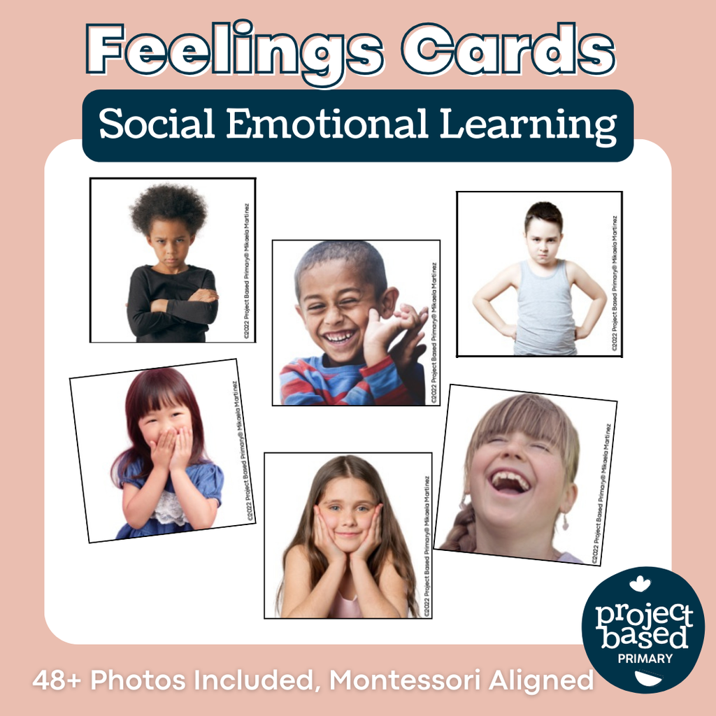 Identifying Feelings Cards | Social Emotional Learning
