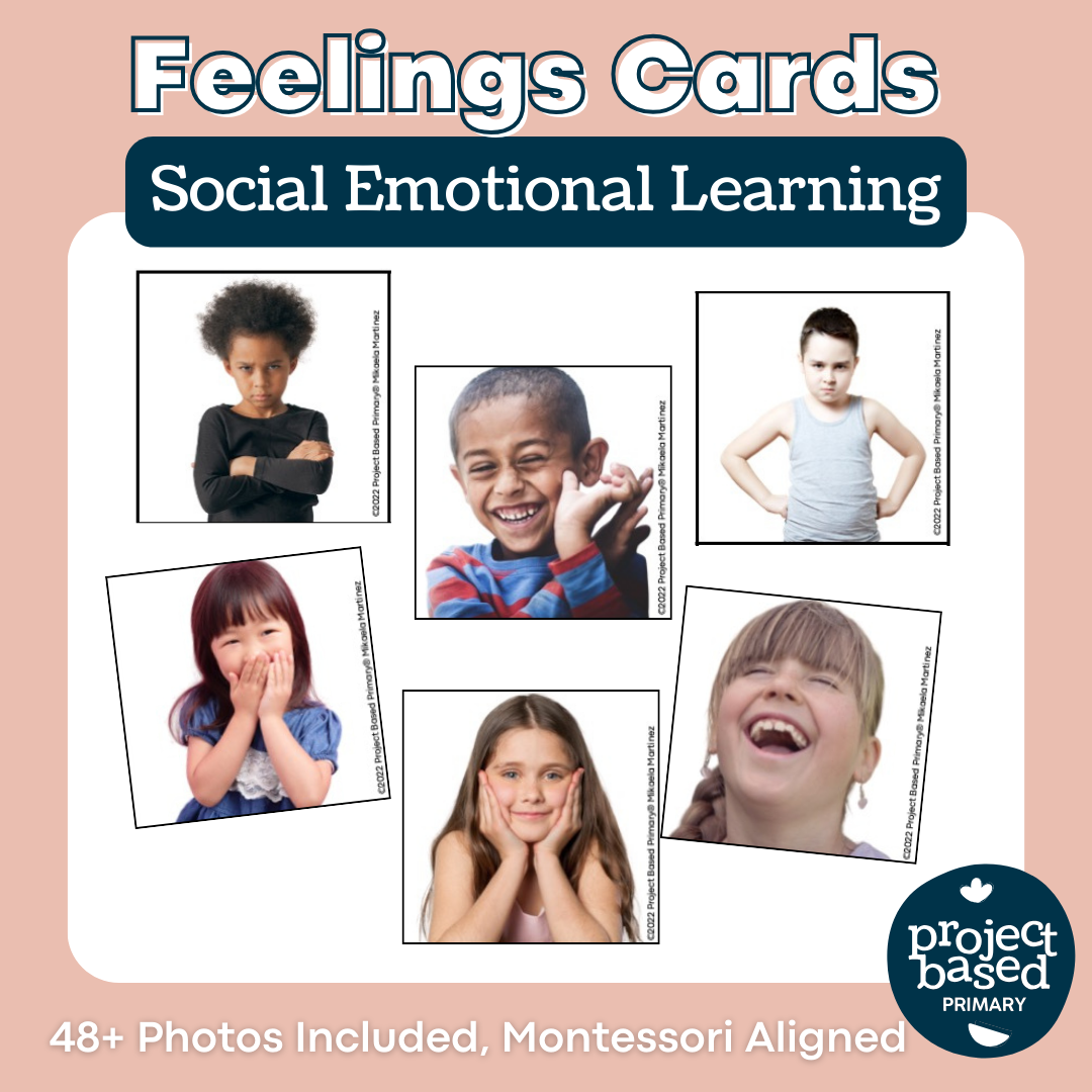 Identifying Feelings Cards | Social Emotional Learning