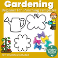 Garden Themed Pin Punching