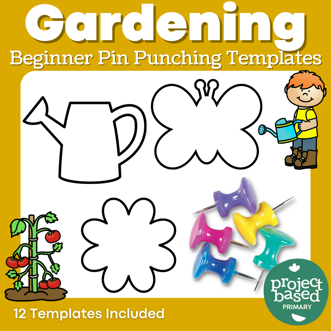 Garden Themed Pin Punching