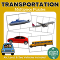 Transportation Vehicle Puzzles