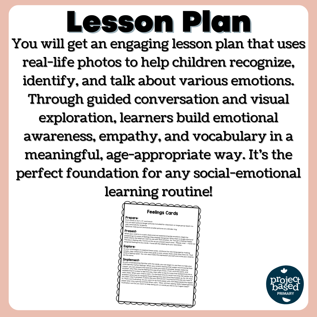 Identifying Feelings Cards | Social Emotional Learning