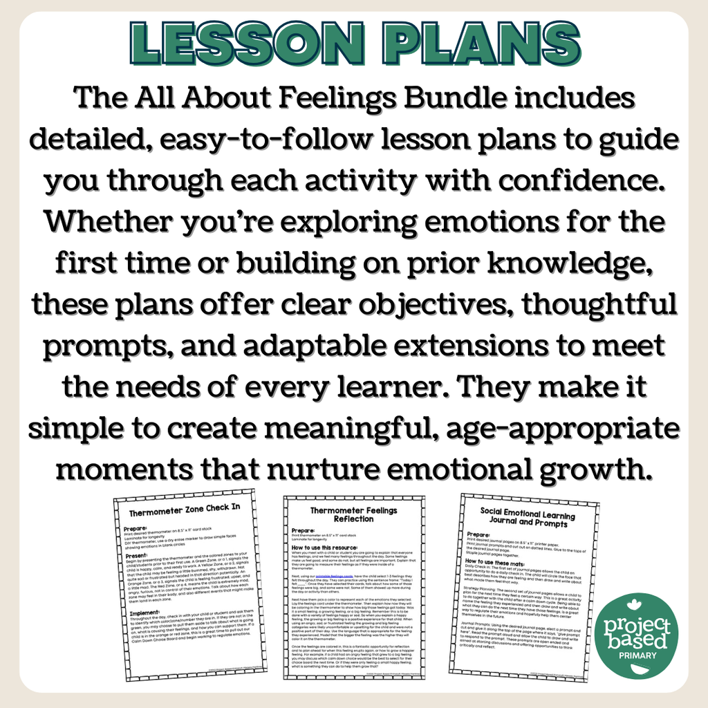 All About Feelings | Social Emotional Learning Bundle